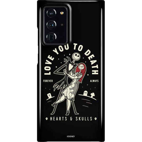Disney The Nightmare Before Christmas Love You To Death Galaxy Cases